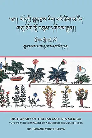 dictionary of tibetan materia medica yutoks mind ornament of a hundred thousand herbs 1st edition pasang