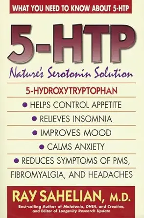 5 htp natures serotonin solution 1st edition ray sahelian 0895298716, 978-0895298713