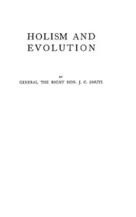 holism and evolution 1st edition jan c smuts 0837165563, 978-0837165561