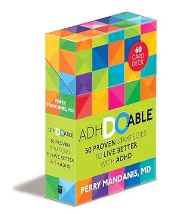 adhdoable 50 proven strategies to live better with adhd 1st edition perry mandanis ,naomi sloman 1524892076,