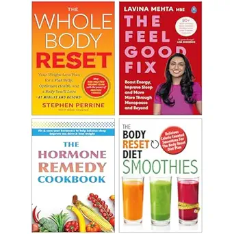 the feel good fix the whole body reset the body reset diet smoothies and the hormone remedy cookbook 4 books