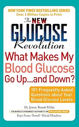 the new glucose revolution 101 frequently asked questions about your blood glucose levels 1st edition jennie