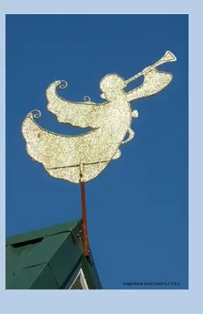 angel blank book lined 5 5 x 8 5 5 5 by 8 5 inch 100 page lined blank book suitable as a journal notebook or