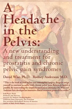 a headache in the pelvis a new understanding and treatment for prostatitis and chronic pelvic pain syndromes