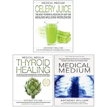 medical medium 3 books collection set by anthony william 1st edition anthony william 9124325635,