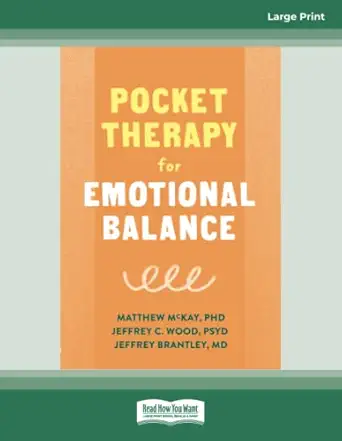 pocket therapy for emotional balance quick dbt skills to manage intense emotions 1st edition matthew mckay