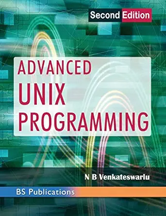 advanced unix programming 1st edition n b venkateswarlu 9352300548, 978-9352300549