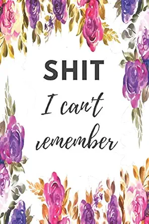 shit i cant remember password book 6a x 9a pocket password organizer logbook 1st edition shit i can\\\\\\\'t