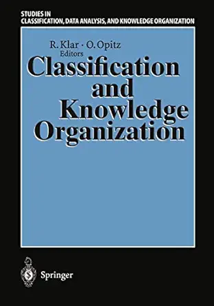 classification and knowledge organization proceedings of the 20th annual conference of the gesellschaft fa