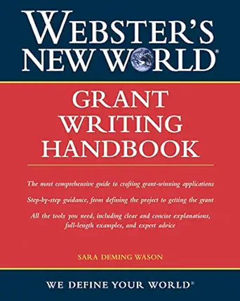 Websters New World Grant Writing Handbook