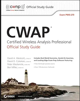 cwap certified wireless analysis professional official study guide exam pw0 270 1st edition david a westcott