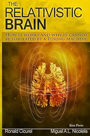 the relativistic brain how it works and why it cannot be simulated by a turing machine 1st edition dr miguel
