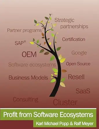 profit from software ecosystems business models ecosystems and partnerships in the software industry 1st
