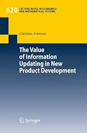 the value of information updating in new product development 1st edition christian artmann 354093832x,