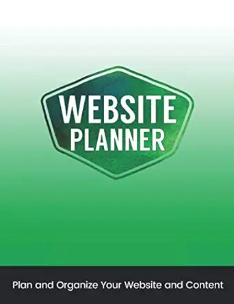 website planner plan and organize your website and content 1st edition dwainia grey 1989801013, 978-1989801017