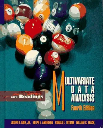 multivariate data analysis with readings 1st edition joseph f hair ,rolph e anderson ,william c black ,ronald