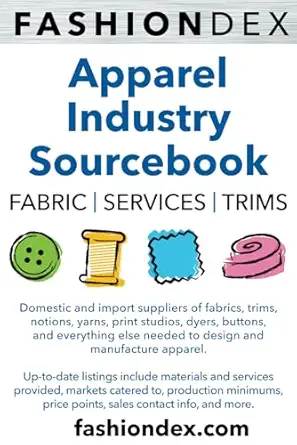 apparel industry sourcebook 1st edition fashiondex 9198645226, 978-9198645224