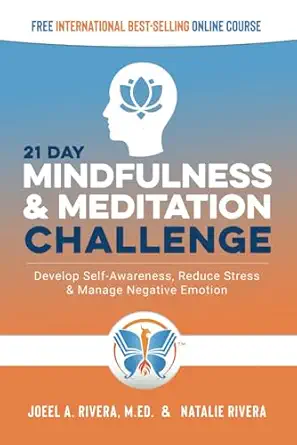 21 day mindfulness and meditation challenge develop self awareness reduce stress and manage negative emotion