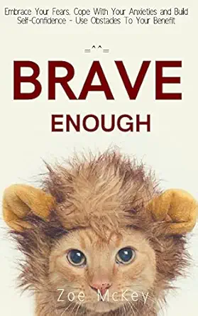 brave enough embrace your fears cope with your anxieties and build self confidence use obstacles to your