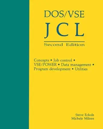 dos/vse jcl 1st edition steve eckols ,michele milnes 091162550x, 978-0911625509
