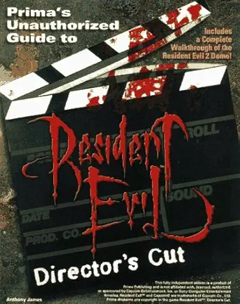 resident evil directors cut unauthorized game secrets 1st edition anthony james 0761513043, 978-0761513049