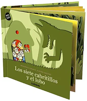los siete cabritillos y el lobo 1st edition meritxell marta ,xavier saloma 8491011293, 978-8491011293