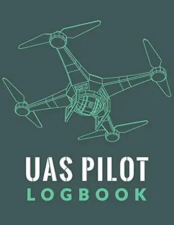 uas pilot logbook drone flight time and flight map record drone flight log book drone flight planning green