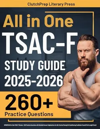 tsac f study guide updated all in one tsac f review + 260 practice questions with detailed answer