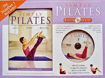 simply pilates 1st edition jennifer pohlman 1741820413, 978-1741820416