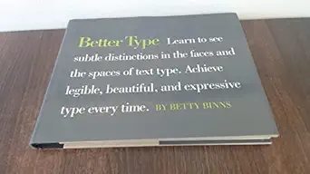 better type 1st edition betty binns 0823004848, 978-0823004843