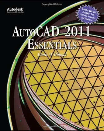autocad 2011 essentials 1st edition munir hamad 0763797987, 978-0763797980