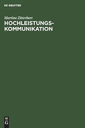 hochleistungskommunikation band 1 technologie und netze 1st edition martina zitterbart 3486227076,