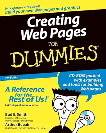 creating web pages for dummies 1st edition bud e smith ,arthur bebak 0764573276, 978-0764573279