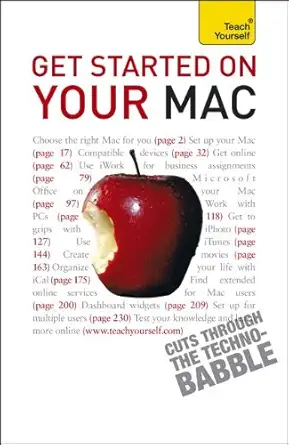get started on your mac a teach yourself guide 1st edition rod lawton 0071665110, 978-0071665117