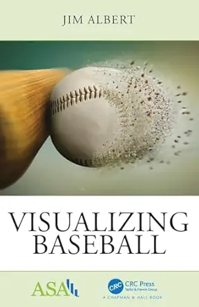 visualizing baseball 1st edition jim albert 1498782752, 978-1498782753