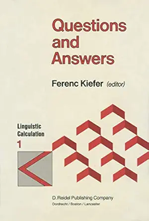 questions and answers 1st edition f kiefer 9027715033, 978-9027715036