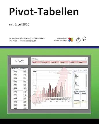 pivot tabellen mit excel 2010 1st edition saskia giessen ,hiroshi nakanishi 1983434825, 978-1983434822