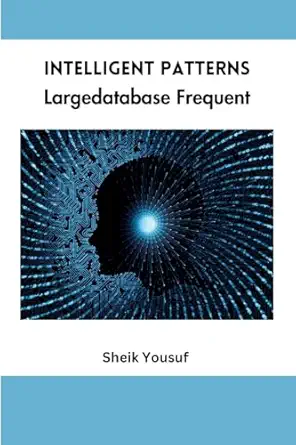 intelligent patterns largedatabase frequent 1st edition sheik yousuf 4840767238, 978-4840767231