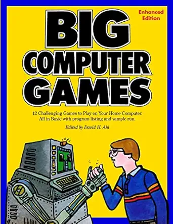 big computer games 1st edition david h ahl 1387854011, 978-1387854011