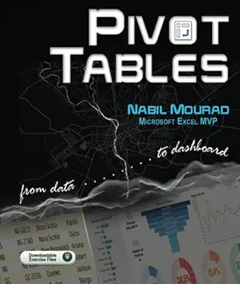 pivot tables from data to dashboard 1st edition nabil mourad 1777410924, 978-1777410926