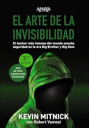 el arte de la invisibilidad 1st edition kevin mitnick ,robert vamosi 8441540616, 978-8441540613