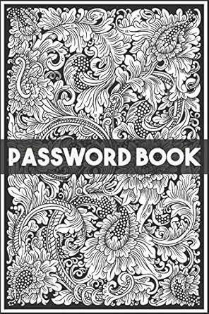 password book internet password notebook organizer and journal over 300+ for protect your password 1st