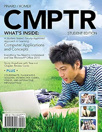 cmptr 1st edition katherine t pinard ,robin m romer 1111527997, 978-1111527990