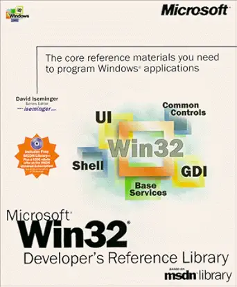 microsoft win32 developers reference library 1st edition david iseminger 0735608164, 978-0735608160