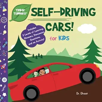 self driving cars for kids 1st edition dr dhoot 1950491099, 978-1950491094