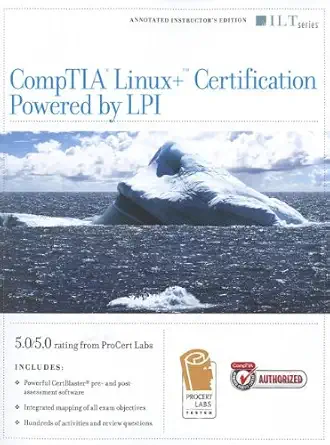 comptia linux + certification powered by lpi 1st edition tim poulsen 1426022069, 978-1426022067