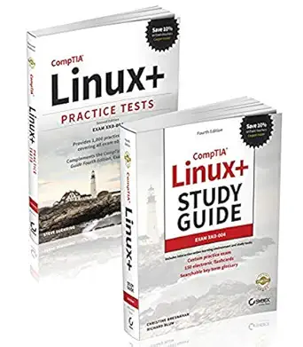 comptia linux+ practice tests and comptia study guide exam xk0 004 1st edition steve suehring ,christine