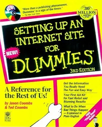 setting up an internet site for dummies 1st edition ted coombs ,david crowder ,rhonda crowder ,jason coombs