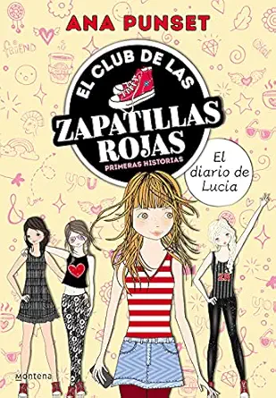 el club de las zapatillas rojas el diario de luca a 1st edition ana punset 8418483490, 978-8418483493