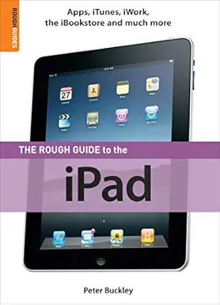 the rough guide to the ipad 1st edition peter buckley 1848368933, 978-1848368934